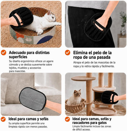 Premium Electrostatic Pet Hair Remover Glove