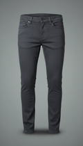 Jeans elásticos gris urbano