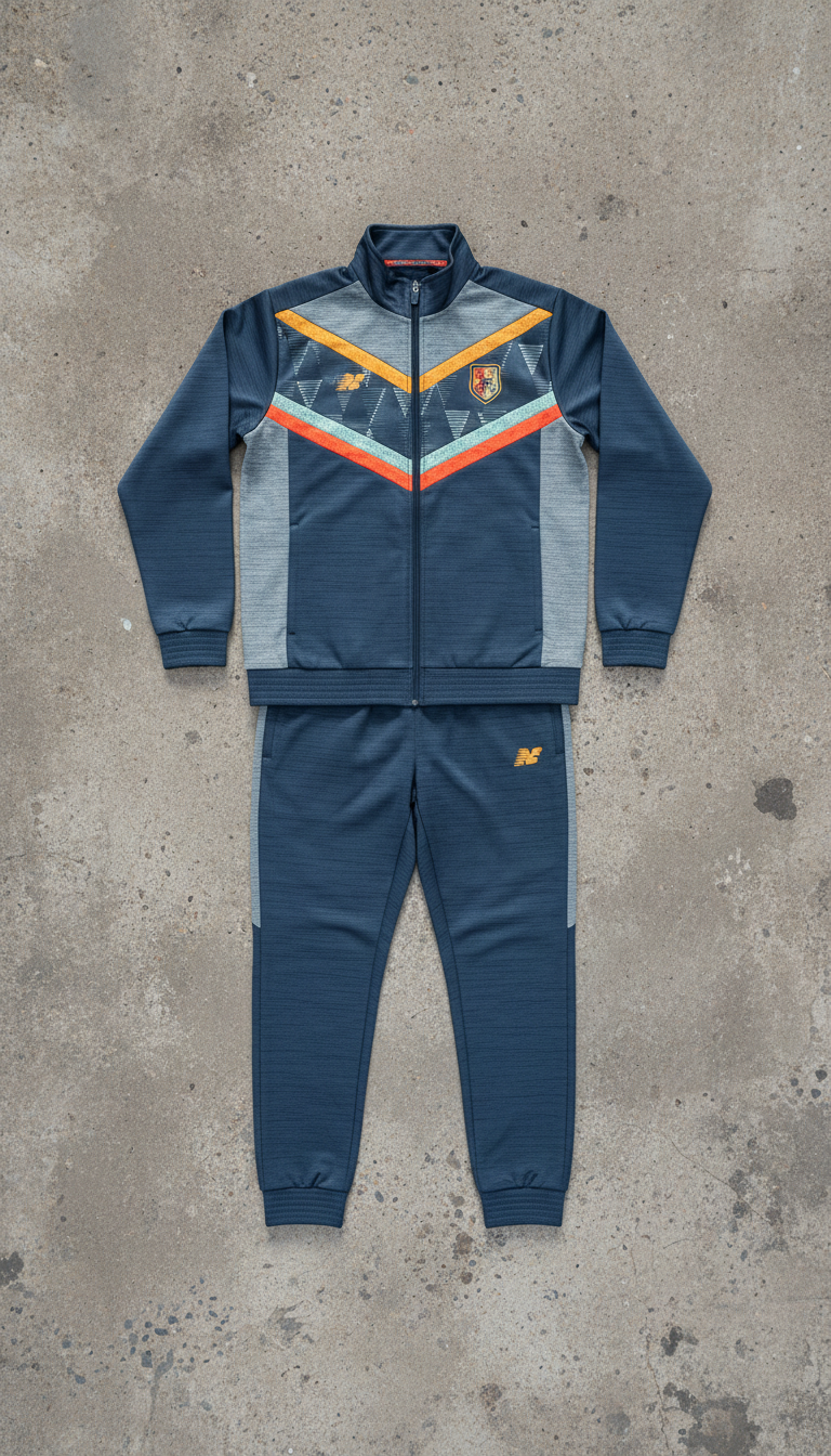 conjunto deportivo azul neblina